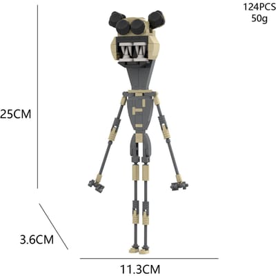 Zoonomaly Dierentuin Blokken Figuur Speelgoed Zoonomaly Blokkenset Horror Spel Figuur Zoonomaly Baksteen Bewaker Kat Koala Monster Dieren Bouwen