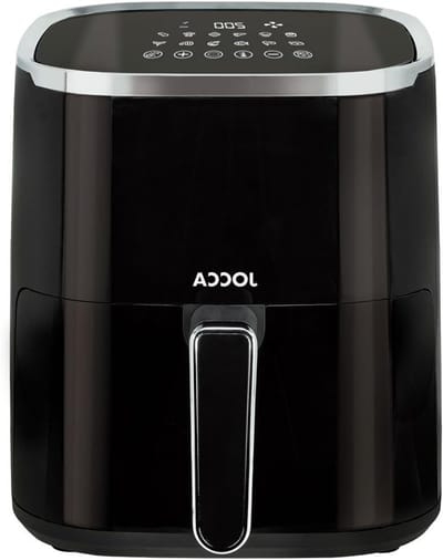 Airfryer - Friteuse zonder olie - Gezond Koken - Met Kijkvenster - 5 Liter - Zwart