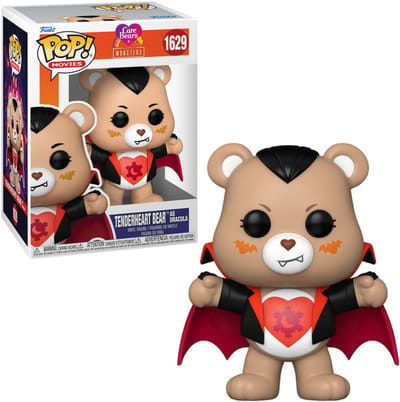 Care Bears Care Bears x Universal Monsters - Tenderheart Bear as Dracula vinylfiguur 1629 Funko Pop! meerkleurig