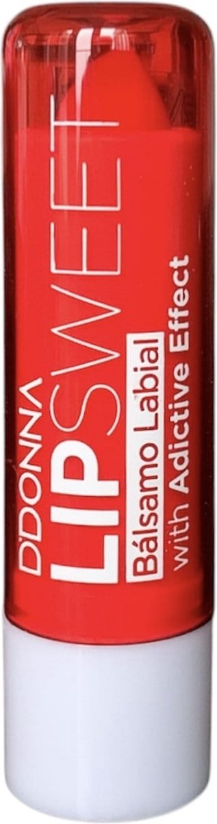 D'Donna - Magic Lipstick - Lippenbalsem - Verkleurende lippenbalsem - Verkleurende lipstick - Strawberry Lollypop - Aardbei Lolly - Rood - Nummer 6