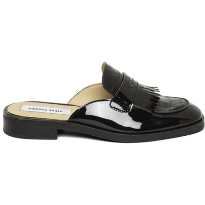 Steve Madden Nanette Flat Shoes Black Patent Taglia: 36 | Mocassini Outlet | Donna | Nero