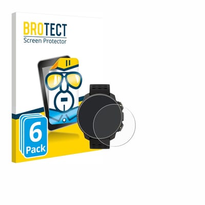 BROTECT - Screenprotector voor Suunto Vertical Solar - Folie Beschermfolie transparant 6 Stuks