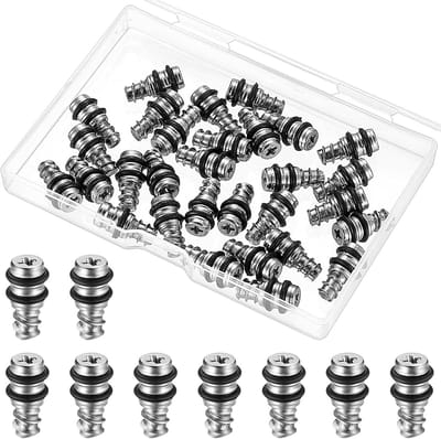 40 Stuks Steun voor Regalboden (voor 6mm Inserts, Metaal) - Boekenkasten, Keukenkasten en Meubelondersteuning