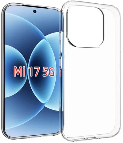 MobyDefend Hoesje - Geschikt voor Xiaomi 17 - Transparante TPU Backcover - Volledig Doorzichtig