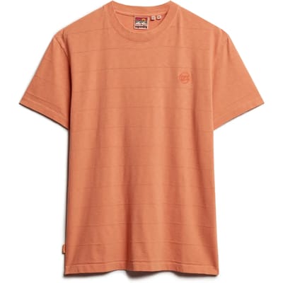 T-shirt Korte Mouw Superdry T-shirt Vintage Texture manches courtes orange