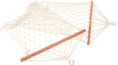 Hangende Schommel - Draagbare Hangmat - Buiten Ontspannen - Ademend Mesh Ontwerp - 120 kg Draagvermogen - Natuurlijk