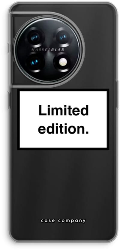 Case Company® - Hoesje geschikt voor OnePlus 11 hoesje - Limited edition - Soft Cover Telefoonhoesje - Bescherming aan alle Kanten en Schermrand