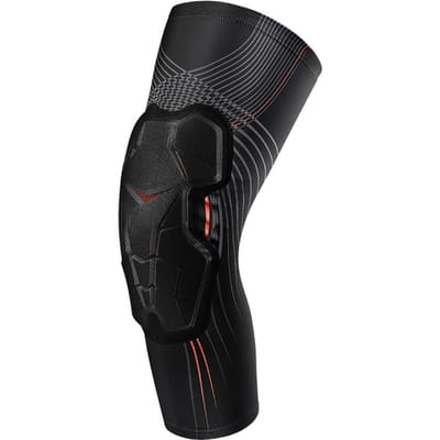 Loogdeel 1 Stuk Crashbestendig Kniebrace Kniebeschermer Elastisch Schuim Basketbal Fiets Volleybal Knie Compressie Mouwen M black
