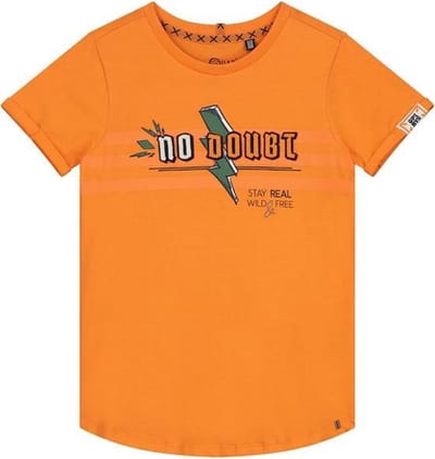 Quapi T-shirt Aiden manderin orange