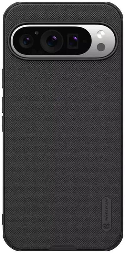 Nillkin Frosted Shield Hoesje Geschikt voor Google Pixel 9 / 9 Pro | Compatibel met MagSafe | Back Cover met Magneet | Zwart