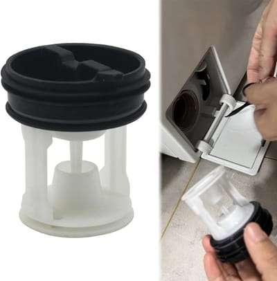 Vervangingsfilter voor Wasmachine - Fluff Zeef en Lintfilter voor Effectieve Reiniging en Onderhoud