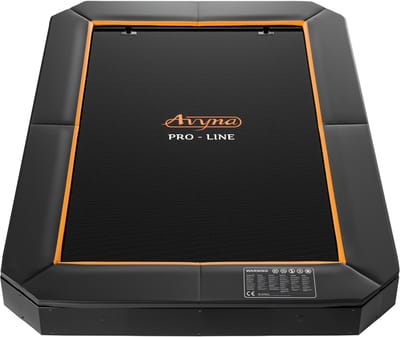 Avyna Trampoline FlatLevel 380x255 (238) | Zwart