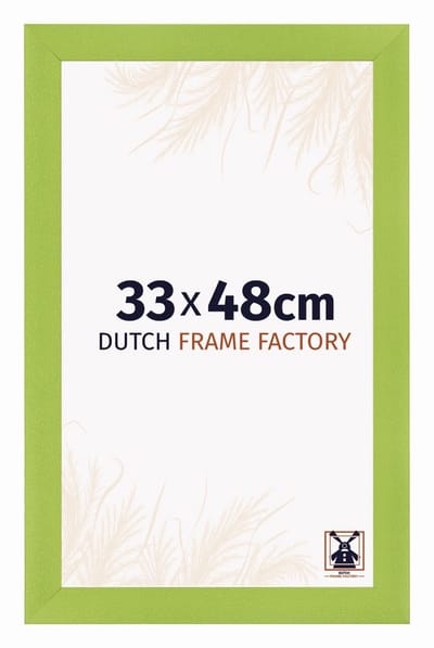 Fotolijst 33x48 cm - MDF - Groen - Praag