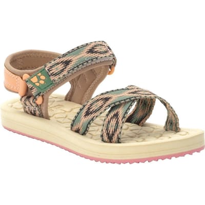 Jack Wolfskin Zulu Sandalen Kids - Beige / Rose - Maat 28
