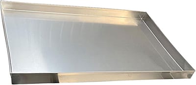 Roestvrijstalen Bak - Wateropvangbak Lekbak - Keuken Gebruik - Duurzaam Materiaal - 68x48cm - Zilverkleurig