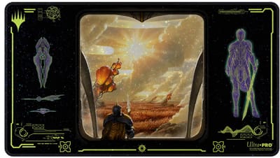 Ultra Pro - Magic: The Gathering - Edge of Eternities - Adagia, Windswept Bastion Holofoil Playmat - UK