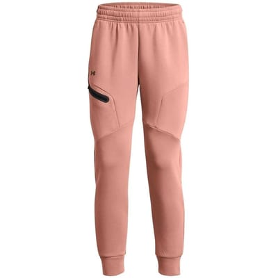 Under Armour Unstoppable fleece-joggingbroek voor dames (Roze)