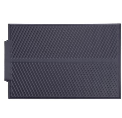 Dailygoods- Afvoermat Antislip - Siliconen Afdruipmat - Flexibel Opbergrek - Hittebestendig - Ruimtebesparend - 44 x 33 cm - Afwasmat