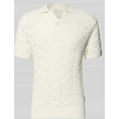 slim fit poloshirt in brei-look model 'Angvig'