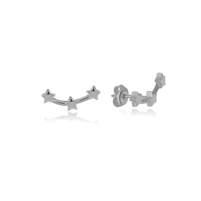 Sierlijke Sterren Oorknop Zilver (925 sterling Zilver) Oorbel Trendy Minimalistisch Zilver Oorknop Meisje | Cadeau Voor Vrouw