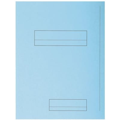 Exacompta SUPER 210 - Pak van 50 mappen met 2 kleppen - 24x32cm - - Lichtblauw - 335006E