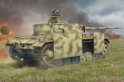 HobbyBoss Modelbouwpakket Militaire voertuigen - 84560 Pz.Kpfw.III Ausf.M WWII - Duitse Tank Plastic - 1:35 - Modelbouw