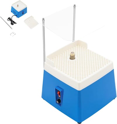 Mini-slijpmachine, keramische glasslijper, slijpgereedschap, 65 W, diamantslijpmachine, kleine glasmolen, diamantmolen, automatische slijper voor gekleurd glas