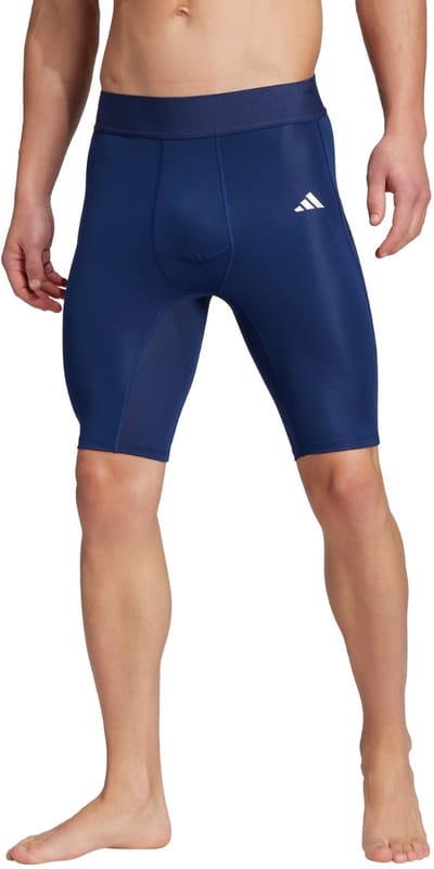 Adidas Techfit Tight Heren Ondershort Donkerblauw - Maat L