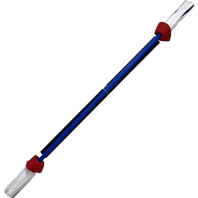 Acrobat Jongleerset Flower Stick Met Handstokken - Blauwe Schacht, Rood/Wit/Blauw Bloem