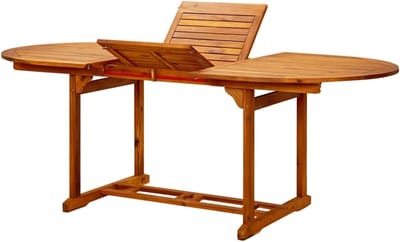 Tuin Eettafel - Terras Tafel - Buiten Dineren - Weerbestendig Acaciahout - 200x100x74 cm - Houtkleur