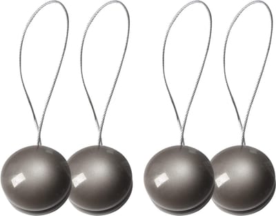2 Paar Magnetische Gordijnkoorden voor Gordijnen Gordijn Gesp Gordijnhouder, 13,8 inch Gordijnkoord Gordijnstrikken Gordijnhouder Gordijnklemmen Gordijnkoorden voor Decoratie