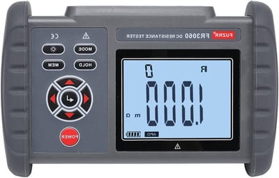Aardingsmeter Lage Weerstand - Ohmmeter Grondtester - Testen Componentkwaliteit - Vierdraads Testmethode - 0.01 mΩ-30 kΩ - One Color