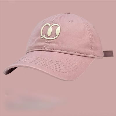 Koreaanse Versie van De Baseballpet voor Dames Nieuwe Geborduurde Retro Baseballpet Trendy Merk Gezicht tonende Pet Adjustable gray