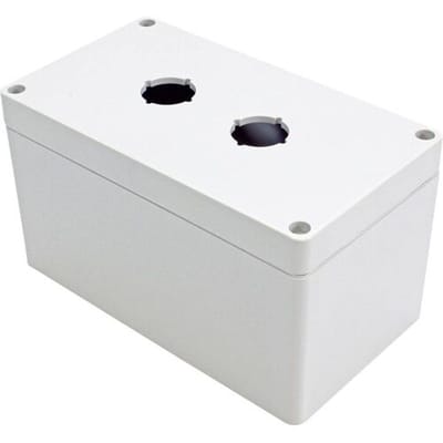 Hammond Electronics 1554MPB2D Universele behuizing 160 x 90 x 90 Polycarbonaat Grijs 1 stuk(s)