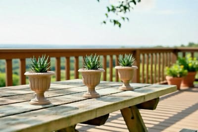 Serinova Mini Nergiz Bloempot - Elegant - Compact - Taupe - Duurzaam en Uv-bestendig - Hoogwaardige Afwerking