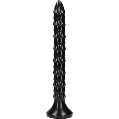 Shots - Ouch! OU846BLK - Scaled Anal Snake - 12''/ 30 cm - Black
