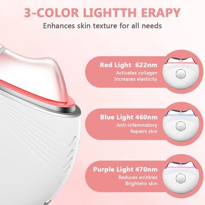 Elektrisch Gua Sha Gezichtsapparaat – EMS + Warm/Koud + Trilling – Anti-Aging & Toning – Gezicht & Lichaam