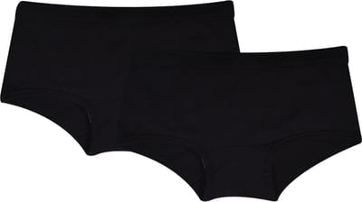 Woody ondergoed set meisjes - zwart - 4 boxers - maat 164