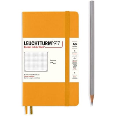 Leuchtturm1917 A6 Pocket Notitieboek dotted Softcover Rising Sun - Notebook - 4004117610882
