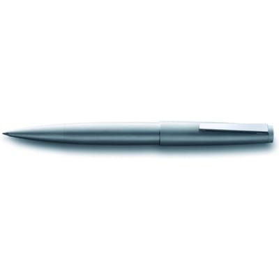 Lamy rollerpen, model 2000 metal, met een medium zwarte vulling