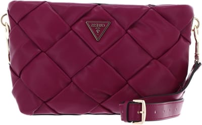 Schoudertas Dames - Crossbody Tas - Dagelijks Gebruik - Geweven Look - 26 x 17 cm - Paars