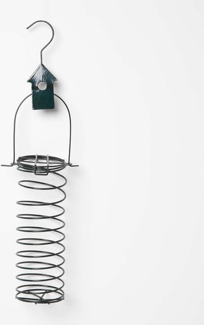 Homescapes Fat Ball Feeder, Vogelhuis Design, Groen