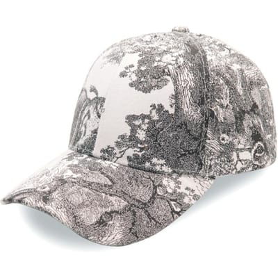 Luxe Outdoor Sport Honkbalpet Lente Zomer Bloemenprint Verstelbaar Heren Dames Petten Mode Hip Hop Pet 56-58cm gray