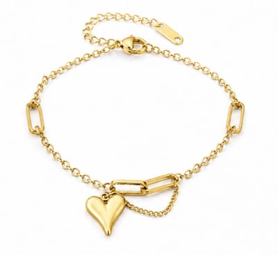 Armband - Goudkleurig- verguld - dames - Vrouwen - feest sieraden - verjaardag cadeau - cadeau - vakantie