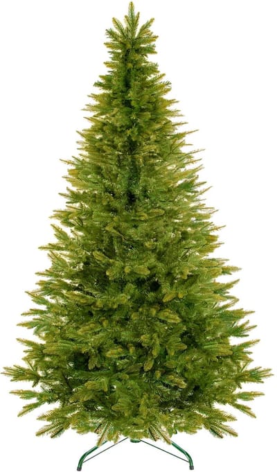 Kunstkerstboom | Natuurlijk Sparrenhout | 240 cm | Zonder Verlichting