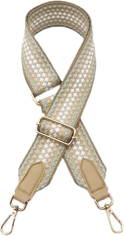 Verstelbare Schouderband voor Tassen 80-100cm, Vervangingsriem, 5cm Breed, Handgemaakte Accessoires voor Crossbody Tassen en Rugzakken