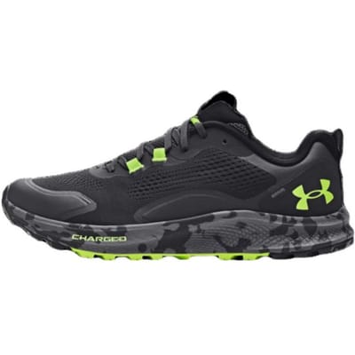 Under Armour Charged Bandit Trail 2 Jetgrijs Limoen Heren Sneakers Zwart 3024186-102 44 black