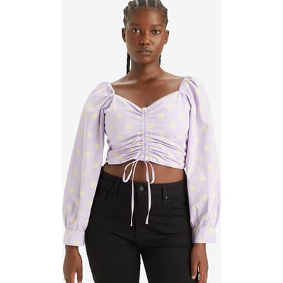 Levi's Diana Blouse Lavender Size: L | Blouses Outlet | Dames |