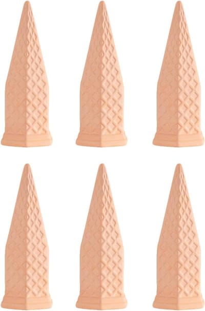 Irrigatie Spikes - Watergevers Potten - Planten Water Geven - Zes Stuks Set - 600 g - Terracotta