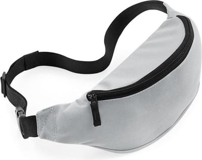 Heuptasje/fanny pack licht grijs 38 x 14 x 8 cm - Buideltassen - Festival musthave